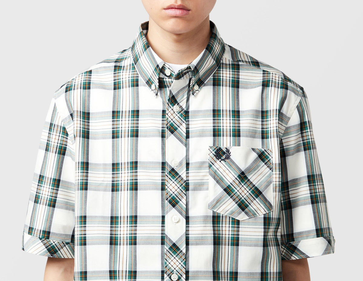 Fred Perry Tartan Short Sleeve Shirt