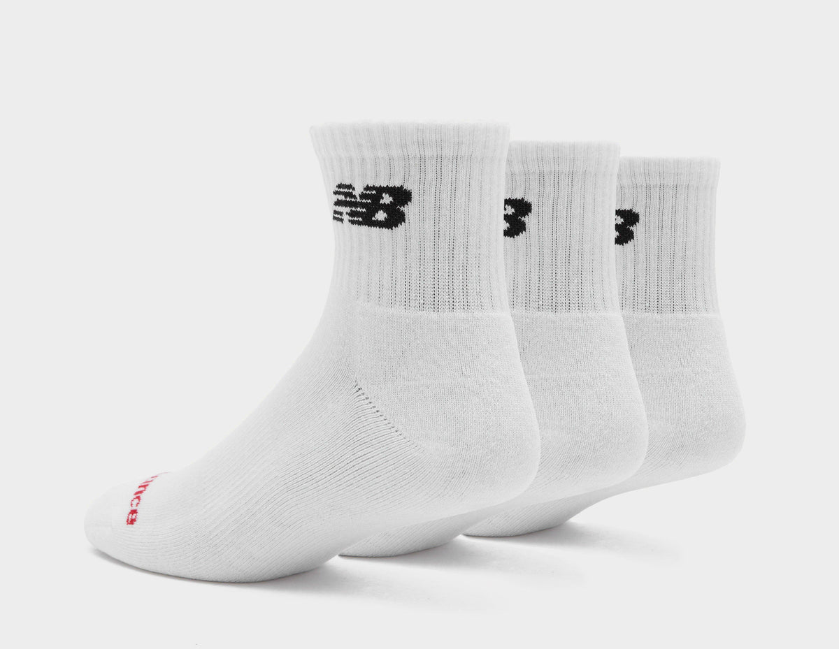 New Balance 3-Pack Everyday Quarter Socks