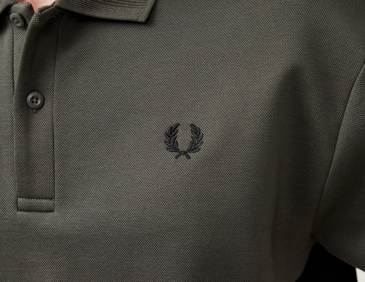 Fred Perry Colour Block Collared Sweatshirt