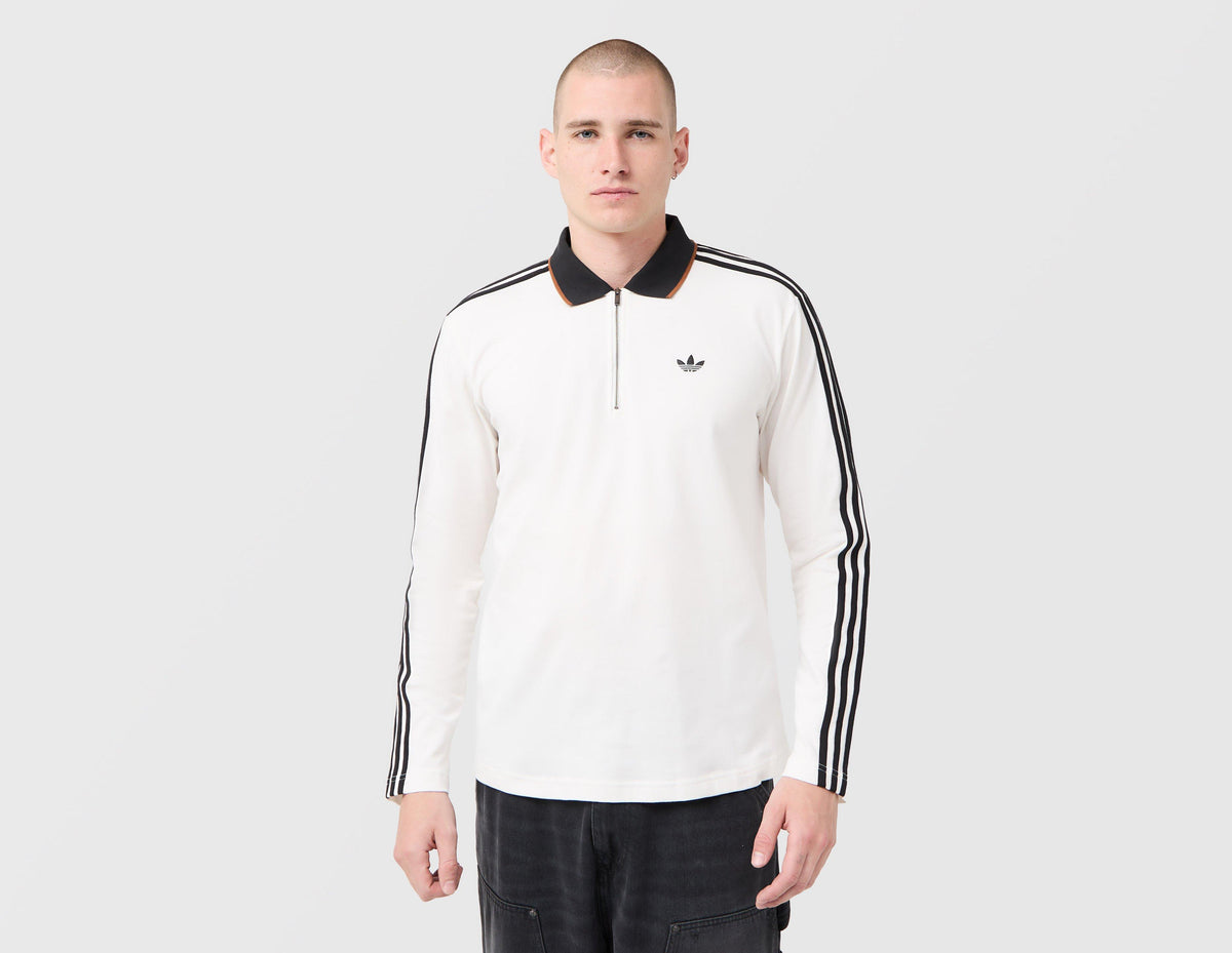 adidas Originals 3-Stripes Polo Sweatshirt