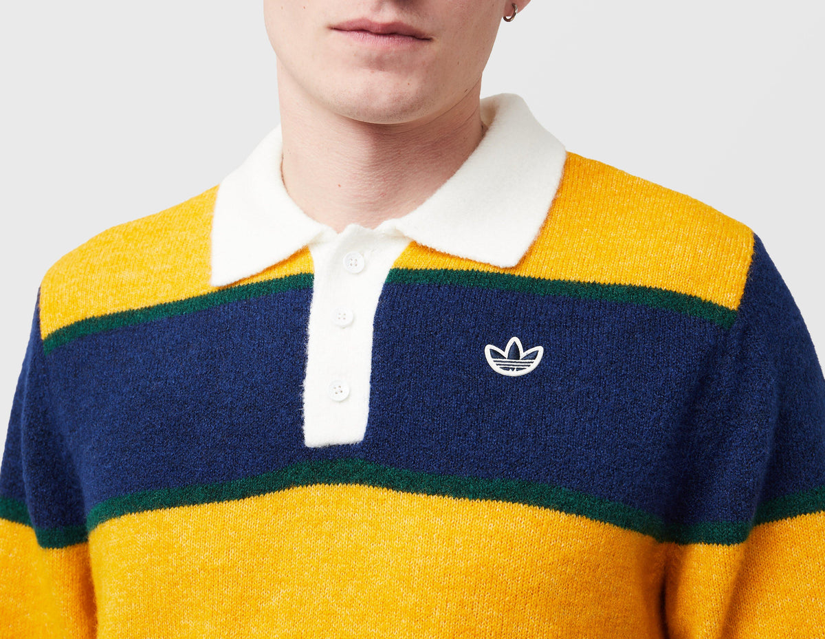 adidas Originals Winter Club Stripe Polo Shirt