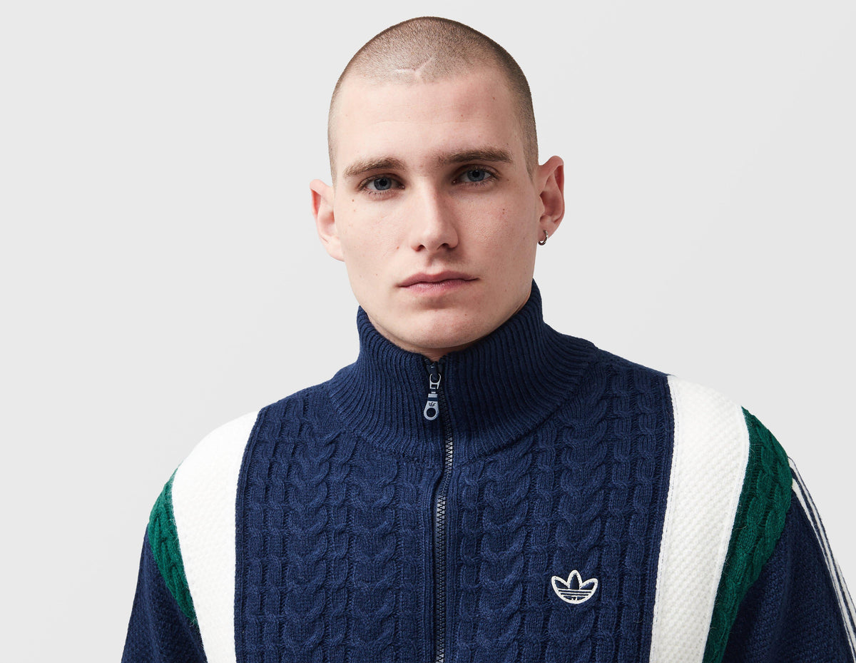 adidas Originals Winter Club Knitted Full Zip Track Top