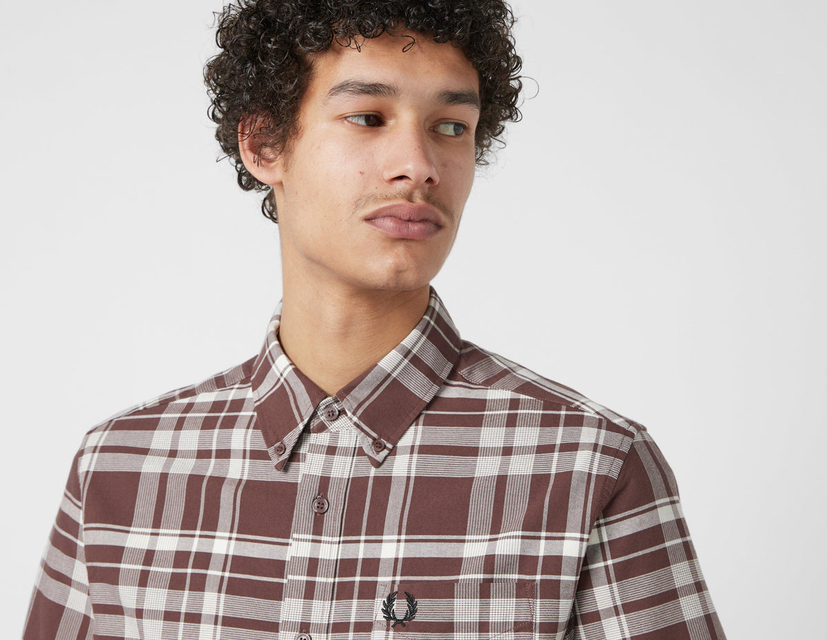 Fred Perry Tartan Short Sleeve Shirt