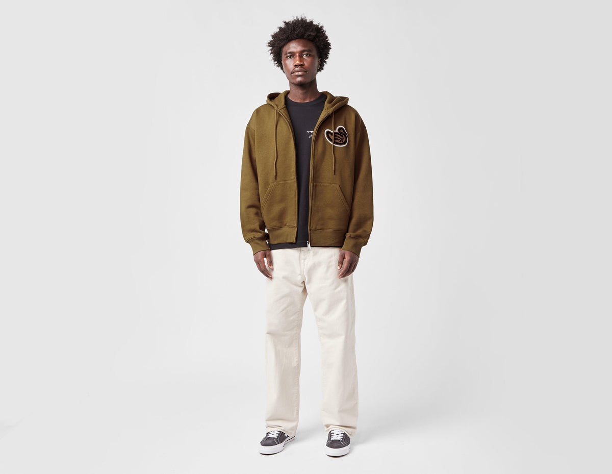 Carhartt WIP Brown Ducks Zip Hoodie