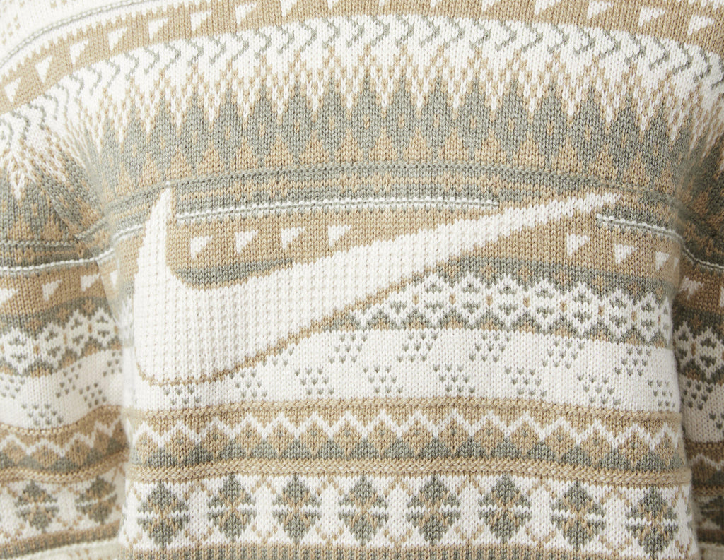 Nike Life Fair Isle Swoosh Jumper