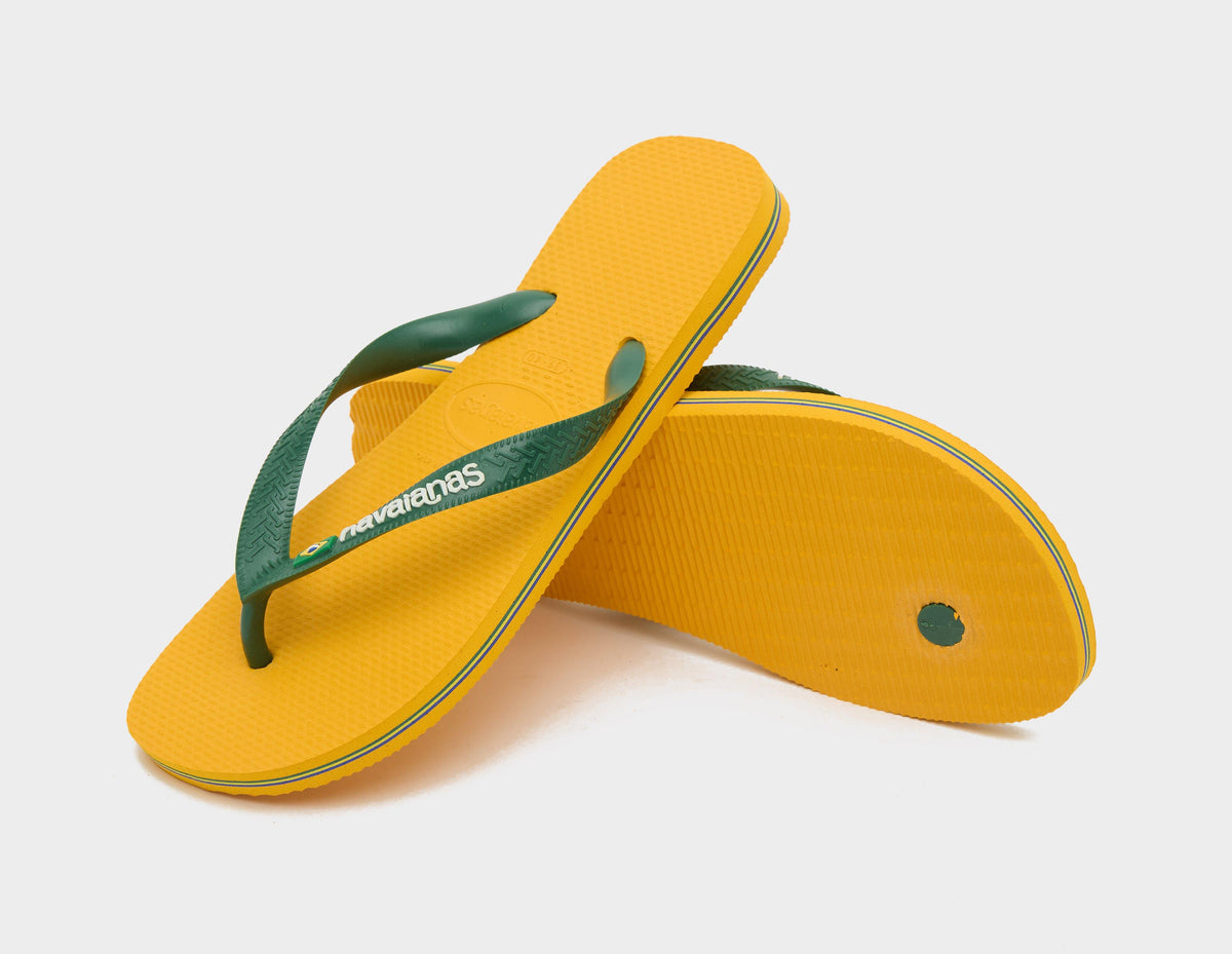 Havaianas Brasil Logo Flip Flops