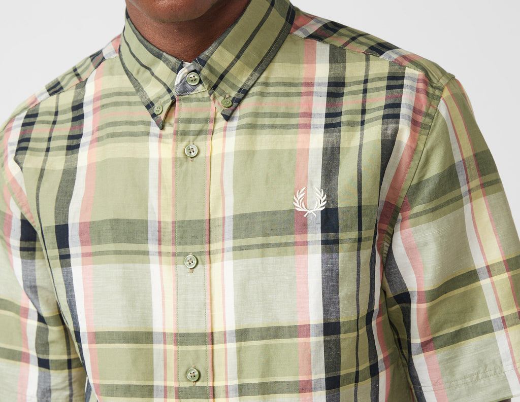 Fred Perry Madras Check Shirt