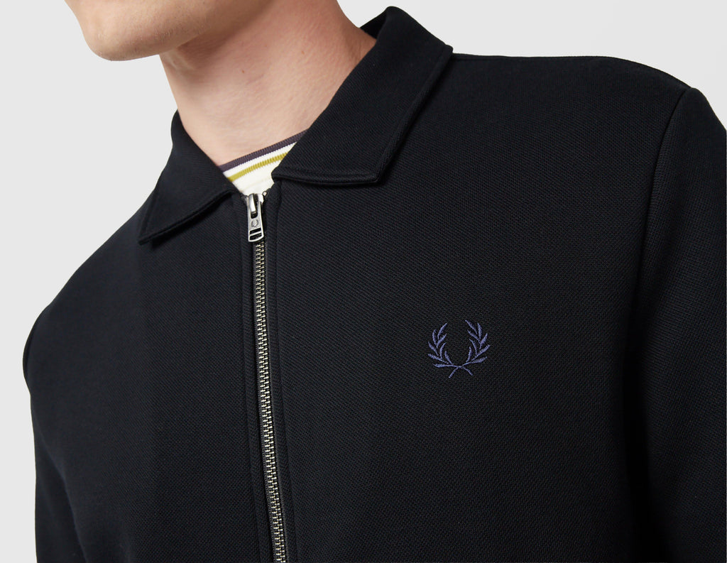 Fred Perry Zipped Collar Crew Shirt