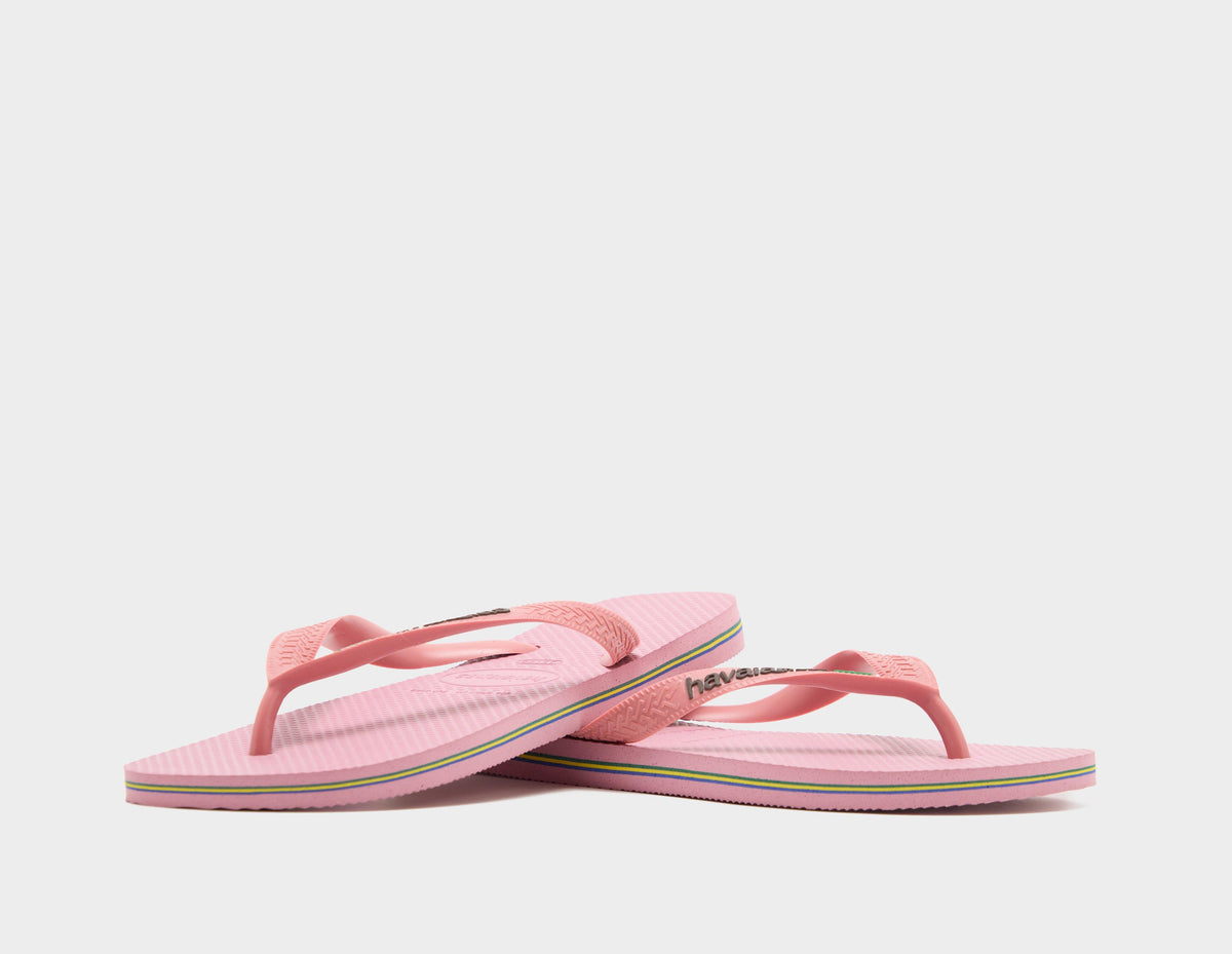 Havaianas Brasil Logo Flip Flops Women's