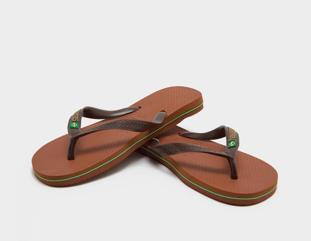 Havaianas Brasil Logo Flip Flops Women's