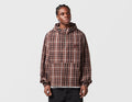 Home Grown Dover 1/4 Zip Check Jacket