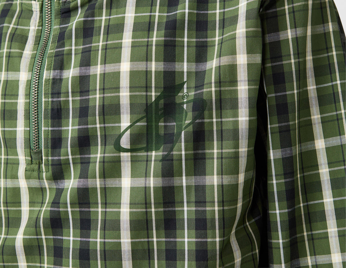 Home Grown Dover 1/4 Zip Check Jacket