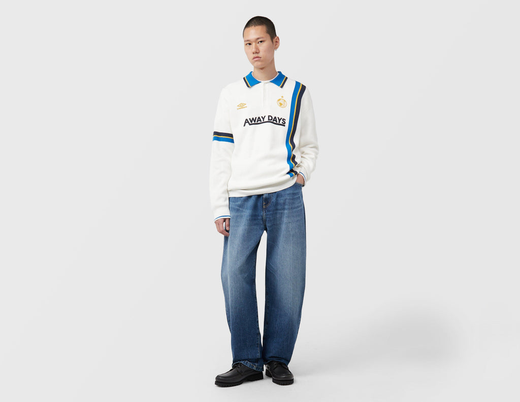 Umbro Sports Culture Long Sleeve Knit Polo