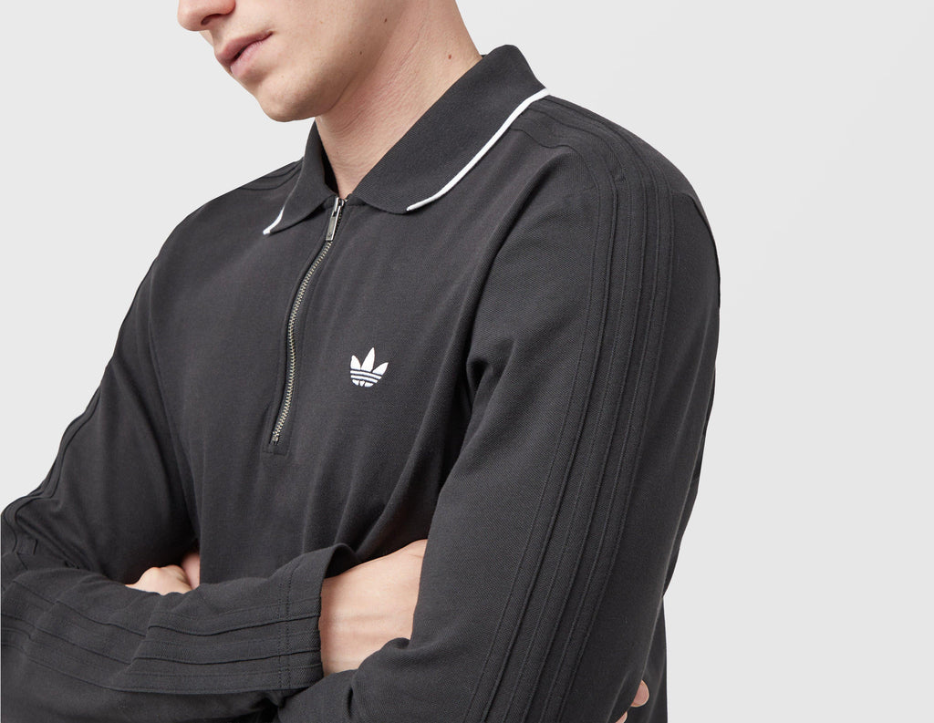 adidas Originals 3-Stripes Polo Sweatshirt
